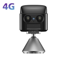 {GUGUSO} 5MP 4G Sim card Mini 4K dual lens camera 6X zoom motion detection 4000mAh large capacity ba