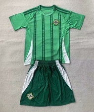 Northern Ireland Green Short-Sleeved Shirt 2425 Cold Football Suit Men Custom Printed Word Quick Dry