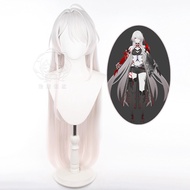 Misscoo HSR Acheron Cosplay Wig Honkai: Star Rail Long Straight Wig Purple Heat Resistant Synthetic 