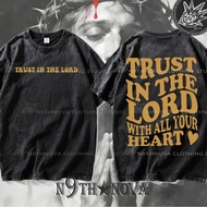 24h Shipping N9THNOVA Christian Jesus Good News God Loves You Washed Pure Cotton T-shirt Vintage 3