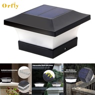 Solar Kalis Air Led Cap Lampu Cap Luar Kolum Lampu Tiang Pagar Post Lampu Hiasan Lampu Hiasan