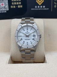 二手 USED  ROLEX 勞力士 DATE 15210 白色 1996年7月 全套 FULL SET