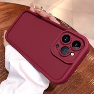 Casing OPPO R11 R11S R15 R15 Pro R15B R15M R17 Phone Case Luxury Candy Color Liquid Silicon Angel Eyes Shockproof Soft Simple Solid Cover