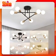 Iron Frame LED Ceiling Light E27 Socket Modern Minimalist Ceiling Light
