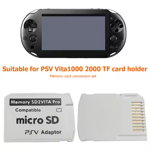 SD2VITA Memory Card Adapter for PS Vita 1000 2000 3.65 System Micro-Secure Digital Memory Card Holde