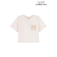 Cheetah Women Boxy Fit Cotton Short Sleeve Round Neck T-Shirt - CL-96856