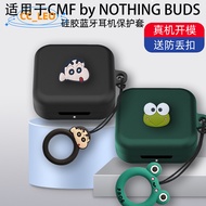 For CMF Buds 2a Case Cartoon Stitch Snoopy Finger Ring Lanyard CMF By Nothing Buds Silicone Soft Cas