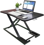 BJDST Standing Computer Desk, Height Adjustable Stand, Foldable Laptop Desk, Easy Move