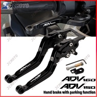 For Honda ADV 160/150 Accessories CNC Parking handle clutch brake lever with parking lock ADV150 ADV160 Parking Brake Lever