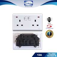 [SIRIM] LMX 13A 16A 15A 20A Wall Socket Aircond Switch Double Pole Heater Switch Door Bell Switch RJ