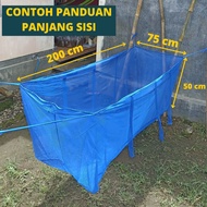 Keramba Ikan Hapa Ikan Kain Strimin Halus