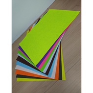 Lembaran Tenunan Baldu Felt DIY 50 X 70cm / DIY Felt Velvet Woven Sheet 50 X 70cm