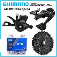 M4100 SHIMANO DEORE M4120 10 Groupset 1X10 Speed Shifter Rear Derailleur Rd-M4120 Long Cag