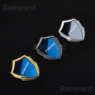4D Metal Car Emblem Badge Stickers For JAECOO J5 J7 EJ6 Car Accessories