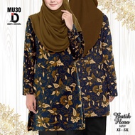 FLORA MU30 BATIK JERSEY - NAVY