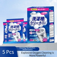Washing Machine Cleaner Powder 99.9 Percent Sterilization For Deep Clean Descaling Deodorizer