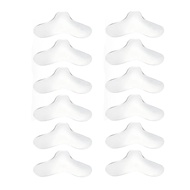 12 PCS Nasal Gel Pads Universal Nose Pads for CPAP Mask Can Be Trimmed Flexible Material Designed fo