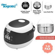 Toyomi [NEW] 1L SmartDiet Rice Cooker with Stainless Steel &amp; Low Carb Rice Pot RC 5301LC