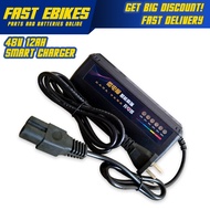 Ebike Smart Intelligent Battery Charger 48V 12ah, Romai, Nwow, Jonson Hamsun, Kenwei, EcoDrive, Igo, Socoo, Dong fang, Yadea, TailG, Aima, Feima, Gogo, Ebike, Super Ebike Etc.