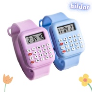 HILDAR Micro Calculator Watch, Cartoon Date Display Electronic Digital Calculator, Creative Multifun