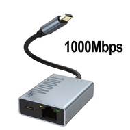 100Mbps 1000Mbps Ethernet Adapter for Fire Stick Micro USB to RJ45 Ethernet Network Card for Compati