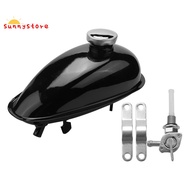 2L Motorized Bike Motorcycle Fuel Tank Fit for 49Cc 50Cc 60Cc 66Cc 80Cc Engine Motorized Bike Motorc