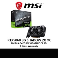 MSI GeForce RTX5060 8G SHADOW 2X OC Nvidia Graphic Card
