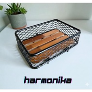 Original universal harmonica federal mtb bike front basket