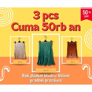 PLISKET GRADUATED SKIRT FOR CHILDREN 1-8 YEARS PREMIUM VELVET