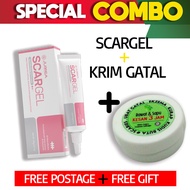 SPECIAL COMBO SCARGEL {Jumea} + KRIM GATAL -  Parut Chicken Pot Parut Gelap Parut Eksiden Parut Luka