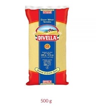 Divella Semolina Durum Wheat 500g แป้ง ดีเวลล่า ดูรัมวีท เซโมลินา  ขนาด 500 กรัม