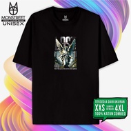 KATUN Monstreet Unisex T-Shirt Combed Cotton 24s Black Soft Cool Comfortable Black Regular Fit Combe