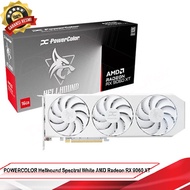 POWERCOLOR Hellhound Spectral White AMD Radeon RX 9060 XT 16GB GDDR6 | VGA Gaming RTX 9060Xt