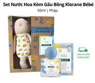 Nước hoa cho trẻ em Klorane Bebe chai 50ml tặng kèm Thỏ Bông của Pháp