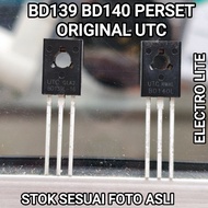 BD139 + BD140 ORIGINAL UTC BD 139 BD 140