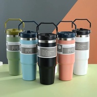 30oz/890ml Hot and Cold Summer Stainless Steel Tumbler Stainless Steel Drinking Bottle