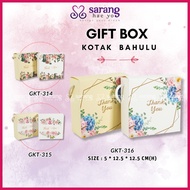 10PCS Wedding Birthday Party Goodies Box  Kotak Doorgift Kotak Bahulu Telur Borong Murah Cup Cake Box Kahwin Kenduri