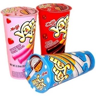 [50g Cup] Yan Yan Meiji Cake Sticks with Cream Dip