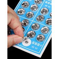 Snap Button Metal Snap Button Snap Fastener Button Baby Snap Button Household No-Sew Snap Button Acc