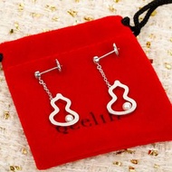 Qeelin Wulu 葫蘆耳環