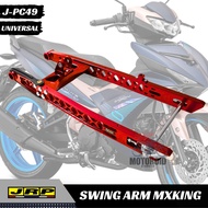 Swing Arm MX-KING Y15ZR JRP Racing Adjustable Monoshock Full CNC Model Baru Modern