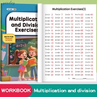 Grade 2 Math Workbook Multiplication Division Practice Exercises Clear Layout