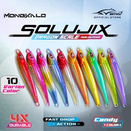 Micro jig 7 Gram MONGKALO SOLUJIX Hologram Scale Fishing Bait MicroJig 7gram MicroJig 7gram Fishing 