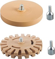 Pack of 2 Foil Erasers Rubber Eraser Sticker Rubber Sticker Remover Film Eraser Cordless Screwdriver