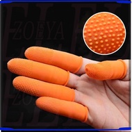 Latex finger rubber gloves 10pcs ANTI SLIP fingers to protect fingers