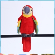 Talking Parrot Talking Parrot Plush Toy Electronic Bird Pet Talking Plush Parrot for Kids Early Educ