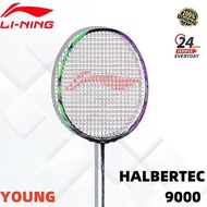 Li Ning Halbertec 9000 Badminton Racket 4U G5 Full Carbon Control Pro Tournament Li Ning Badminton R