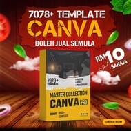 🔥 New 2025🔥 Canva Template 7075+, Template Canva Pelbagai Guna Dan Boleh Jual Semula Untuk Buat Inco