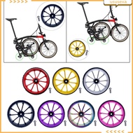 [ususexa] Wheel 100mm Accessories Bike for Foldable Transport