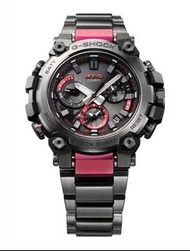 佐敦門市 現貨 100% 全新 Casio G-Shock 最新推出 All New MTG-B3000BD-1A MTG-B3000BD MTG-B3000 黑紅 酒紅色 紅色 黑色 Black Red Burgundy 藍牙 Bluetooth Analog 行針 MT-G B3000 一年保養